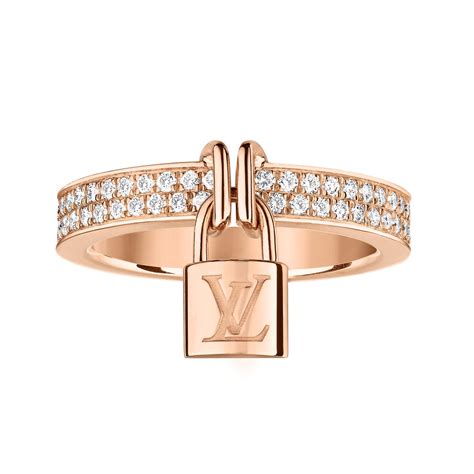 louis vuitton pinky ring|lv diamonds pink gold ring.